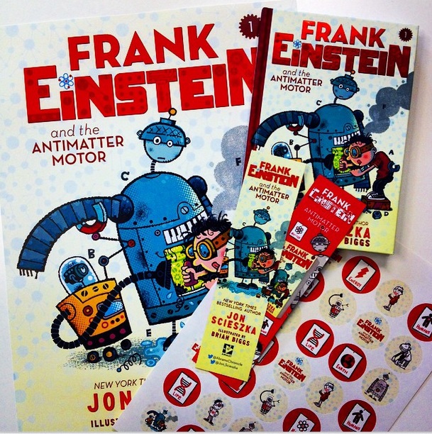 BLOG TOUR: Frank Einstein and the Antimatter Motor – Library Mice